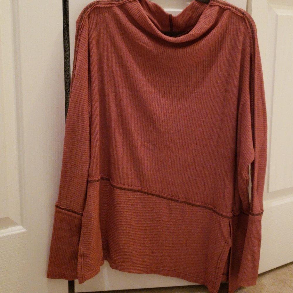 Free People London Town Asymmetrical Top